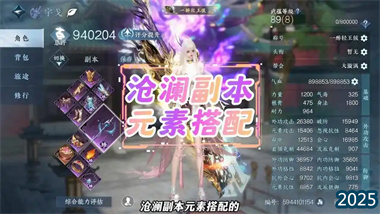 《逆水寒》沧澜元素流终极配装与输出循环全解析